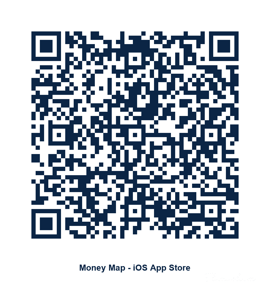 Mã QR tải Money Map trên iOS App Store
